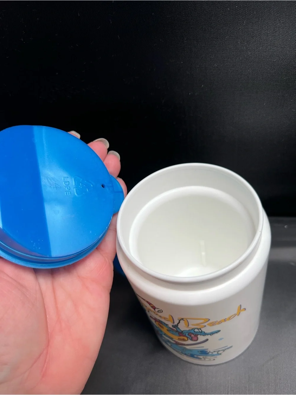 Disney’s Blizzard Beach Ice Gator Souvenir Insulated Travel Mug Theme Park Cup